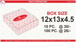 12x13x4.5(MULTI PURPOSE BOX)