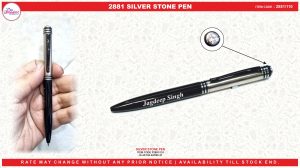 2881 SILVER STONE PEN