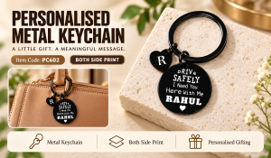 PC602 METAL ROUND KEYCHAIN