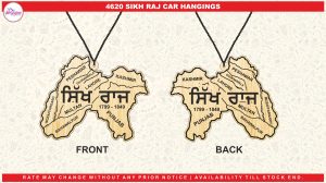 4620 SIKH RAJ CAR HANGING