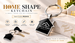 PC513 HOME SHAPE KEYCHAIN