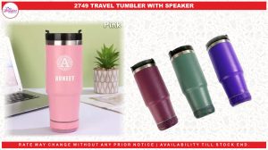 2749 TUMBLER WITH SPEAKER