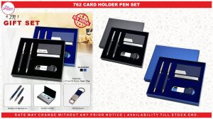 0762 CARD HOLDER PEN SET