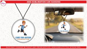 4606 SUBLIMATION CAR HANGING