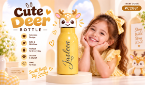 PC2681 DEER METAL BOTTLE