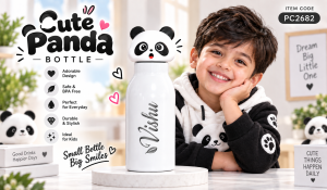 PC2682 PANDA METAL BOTTLE