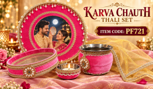 PF721 KARVA CHOUTH THALI SET