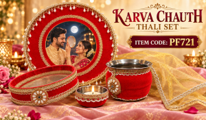 PF721 KARVA CHOUTH THALI SET